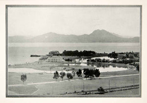 1926 Print View Carthage Byrsa Harbours Bou Kornein Northern Africa XGMB1