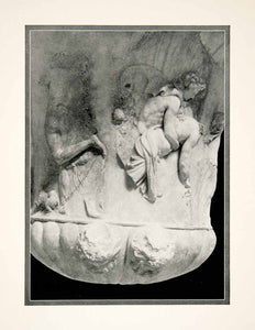 1926 Print Greek Vase Sunken Galley Mahdia Northern Africa Sculpture XGMB1