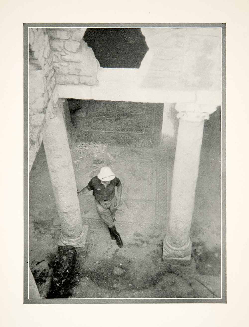 1926 Print Subterranean Palace Bulla Regia Northern Africa Archeology XGMB1