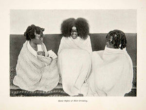 1897 Print Hair Dressing Style Costume Madagascar Anderamadinika Village XGMB5