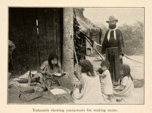 1919 Halftone Print Yuracare Yucca Casire South America Chapare River XGO2