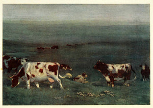 1912 Print Archibald Stevenson Forrest Art Argentina Estancia Cattle Landscape