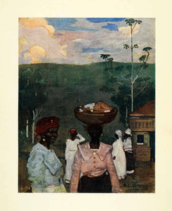 1912 Print Archibald Stevenson Forrest Art Pirapora Minas Geraes Brazil Natives