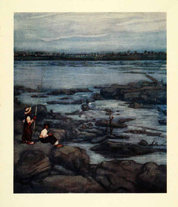 1912 Print Archibald Stevenson Forrest Art San Francisco River Pirapora Brazil