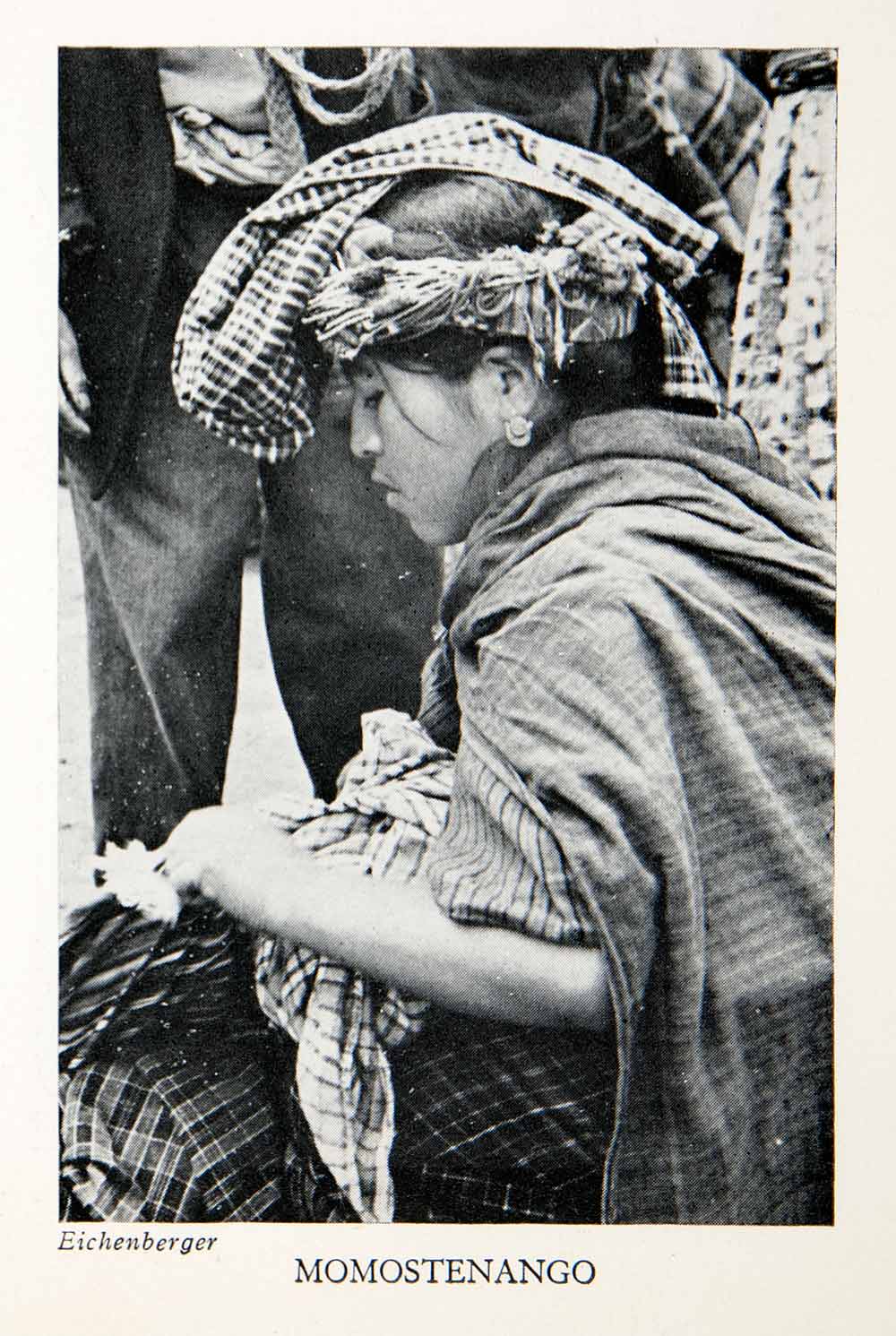 1943 Print Momostenango Totonicapan Guatemala Humberto Ak'ab'al XGOC3