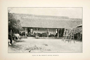 1900 Print Patio House Mr Morris Managua Nicaragua Lake Xolotlan Fishing XGOC7