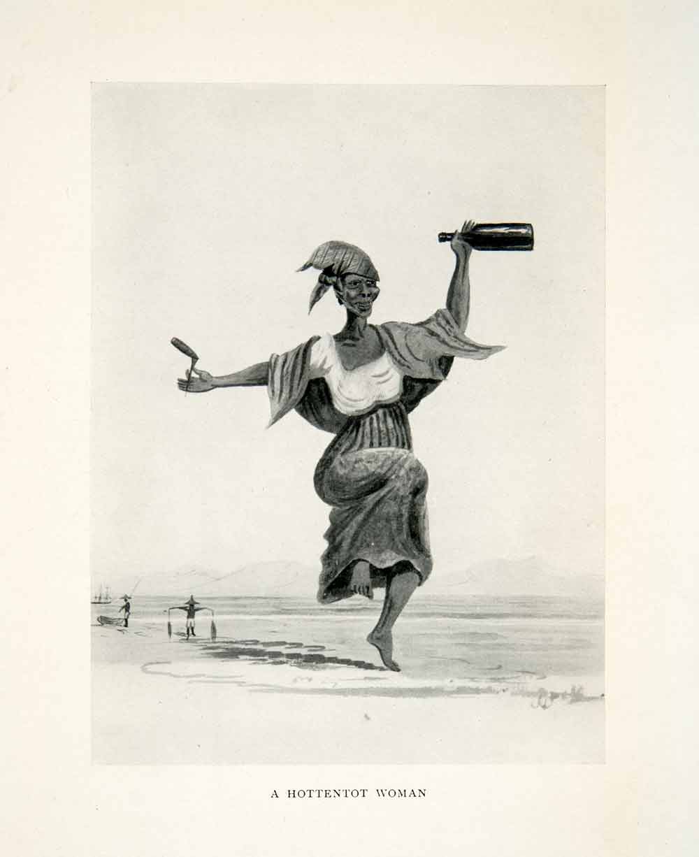1924 Print Alfred Dolman Hottentot Woman Khoikhoi Khoekhoe Southwestern XGQB8