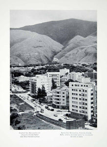1956 Prints Cityscape Landscape Avenida Andres Bello San Bernardino XGQC4