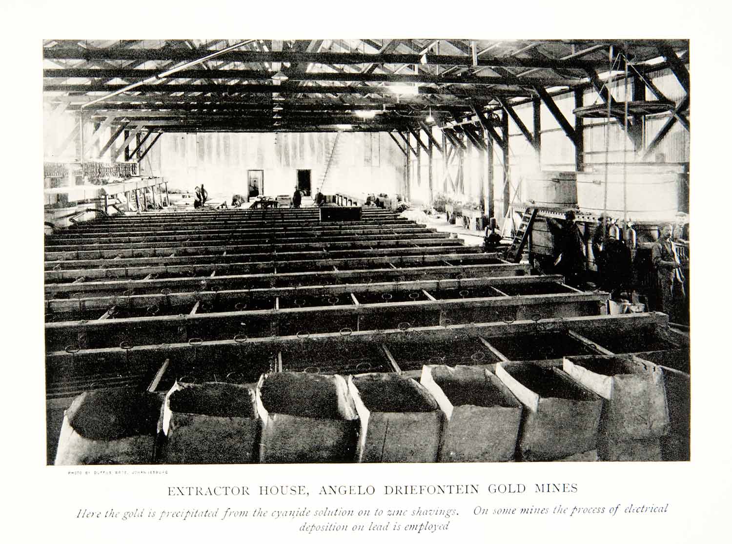 1901 Print Southern Africa Extractor House Angelo Driefontein Gold Mine XGRB3