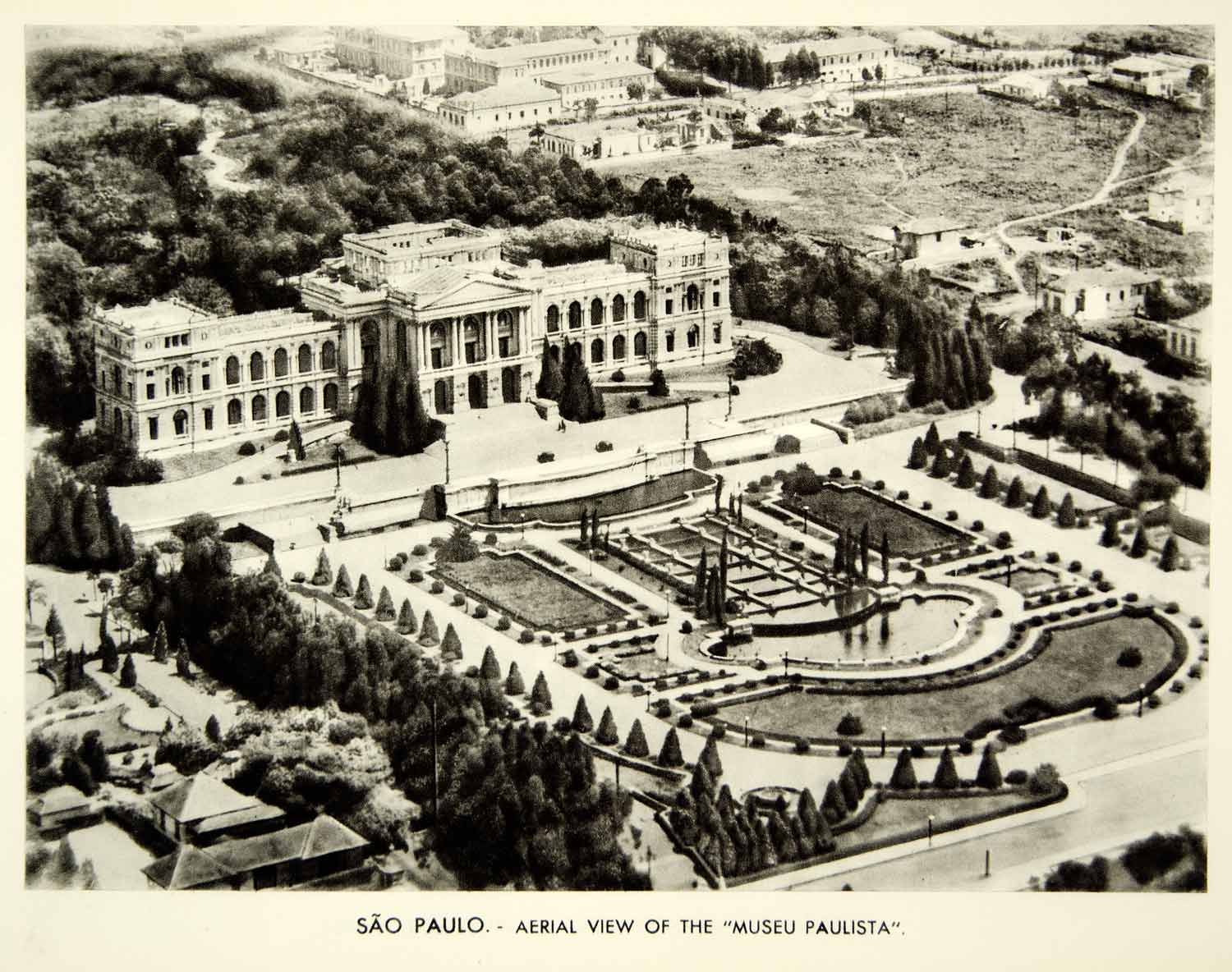 1939 Rotogravure Museu Paulista University of Sao Paulo Ipiranga History XGRC6