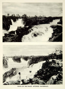 1939 Rotogravure Paulo Afonso Falls Cachoeira Waterfalls Francisco River XGRC6