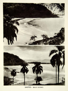 1939 Rotogravure Rio de Sao Jorge St George River Santos Vicente Island XGRC6