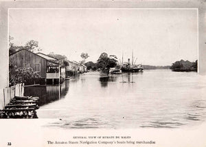 1912 Halftone Print Amazon Remate De Males Flood Steamboat Aid Natural XGSA9