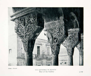 1932 Print Cathedral Bitonto Roman Catholic Bari Italy Italia Saint XGSB7