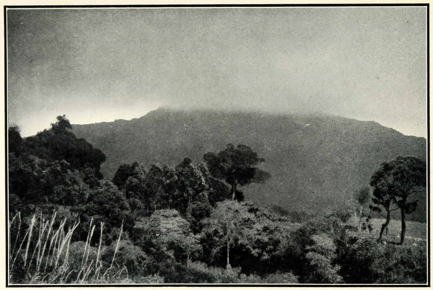1934 Print Thunderstorms Weather Climate Sudden Dramatic Java Indonesia XGT4