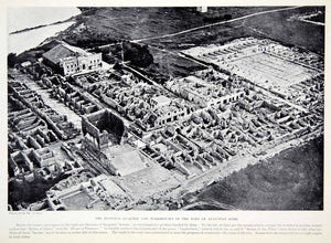1924 Print Ashby Dr Business Quarter Warehouses Port Augustan Rome Horrea XGTC9
