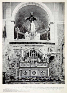 1924 Print Garstang Ecce Homo Arch Via Dolorosa Aelia Capitolina Sisters XGTC9