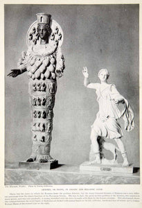 1924 Print Artemis Diana Asiatic Hellenic Guise Galloway Ewing Ephesus XGTC9