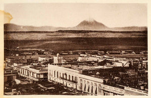1895 Heliogravure Mount Orizaba Veracruz Mexico Mountain City Landscape XGU3