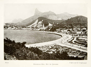 1913 Print Botafogo Bay Rio De Janeiro South America Brazil Harbor XGVB7
