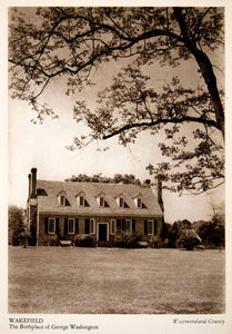 1947 Photogravure Wakefield Corners Westmoreland County Virginia XGXB2