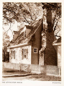 1947 Photogravure Levingston House Williamsburg Virginia George Tucker XGXB2