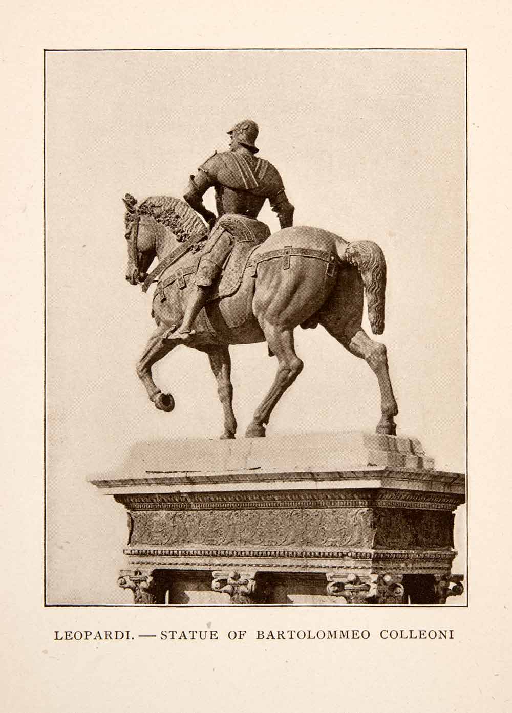 Colleoni Verrocchio Bartolomeo Colleoni