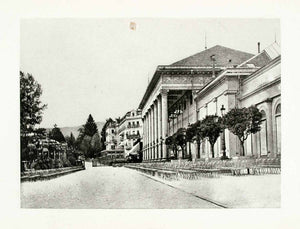 1899 Photogravure Baden Germany Conversation House Building Historic Image XGYA5