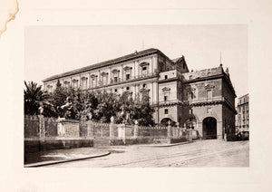 1901 Photogravure Strada San Carlo Gardens Royal Palace Caserta Bourbon XGYA6