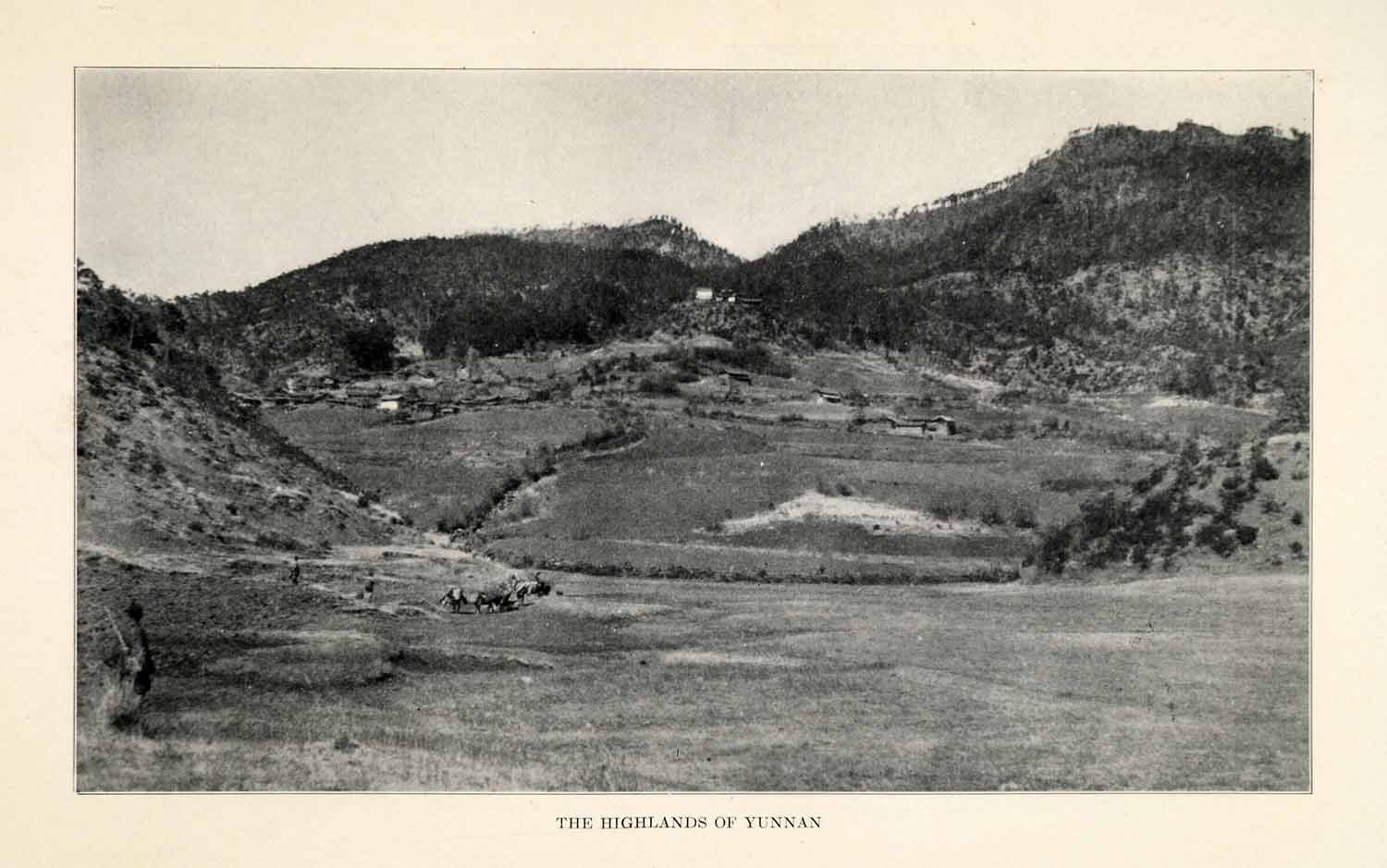1929 Print Yunnan Province Highlands China Theodore Roosevelt Suydam XGZ5