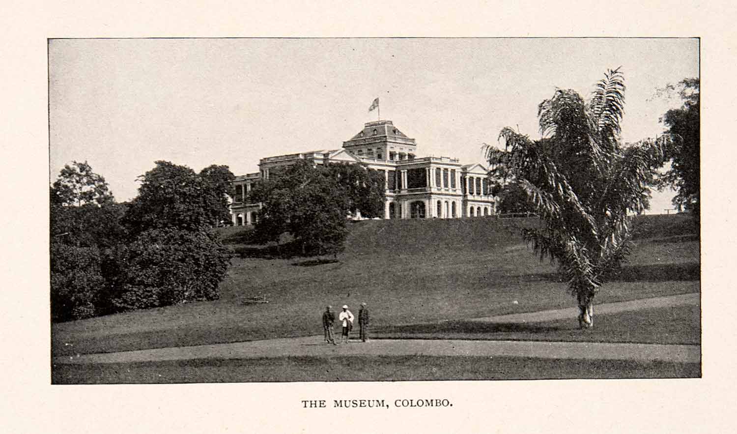 1901 Print National Museum Colombo Sri Lanka Ceylon William Henry Gregory XGZA3