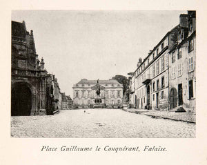 1900 Print Guillaume William Conquerer Place Home Building Falasie France XGZB2