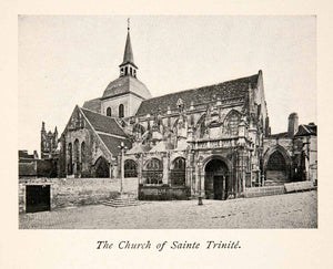 1900 Print Saint Trinitie Church William Guillaume-le-Conquerant Falasie XGZB2