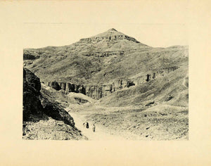 1903 Photogravure Valley Tomb Kings Egypt Step Pyramid Thebes Biban El XHA3