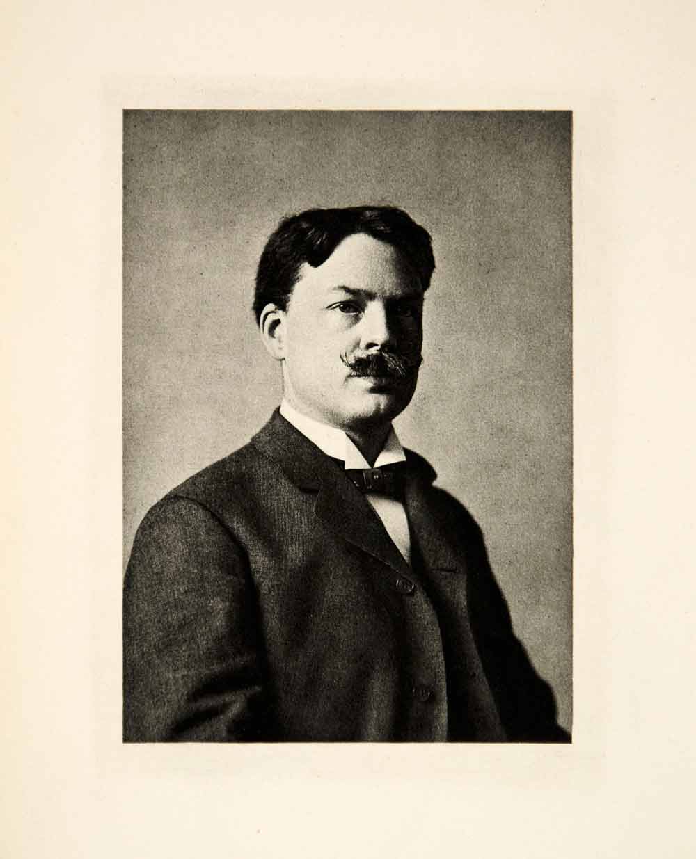 1904 Photogravure Edward Alexander MacDowell Portrait Music Composer XMD1