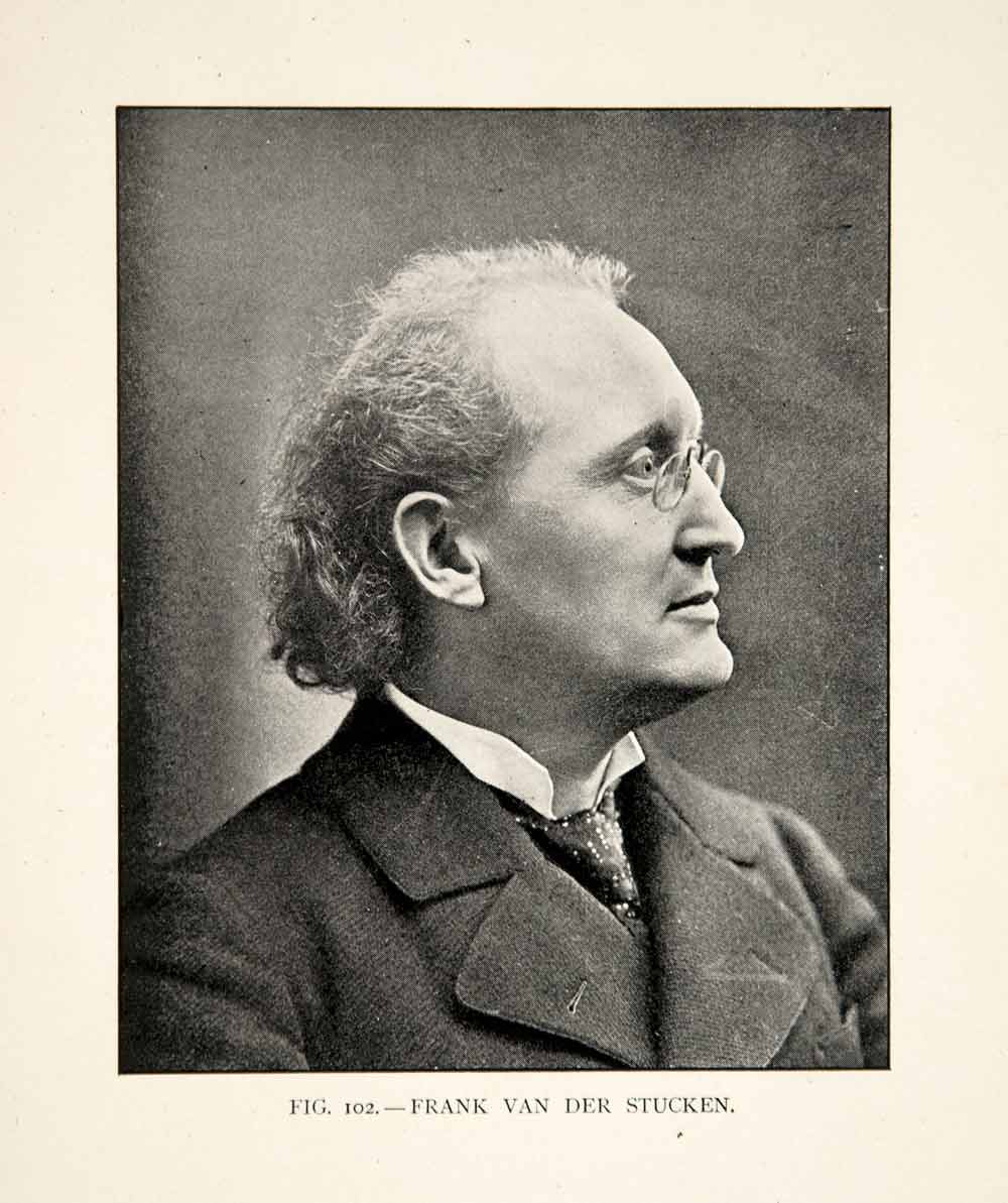 1904 Print Frank Van Der Stucken Portrait Music Conductor Cincinnati XMD1