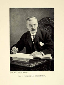 1914 Print Portrait Cunningham Bridgeman Author Writer Libretto Opera Plays XMD5