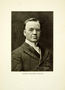 1914 Print Edgar Stillman Kelley Portrait Indianist Classical Music XMF3