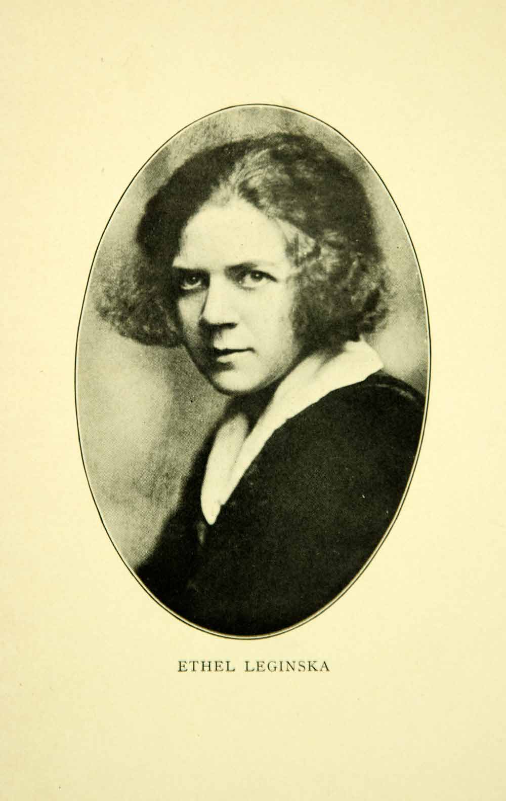 1925 Print Ethel Laginska Portrait Pianist Music Composer Conductor NY XMF4