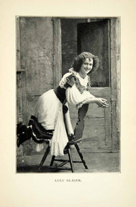1900 Print Lulu Glaser Portrait Actress Singer Broadway Vaudeville Music XMF6