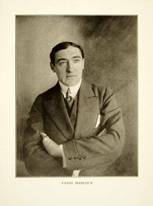 1912 Print Vanni Marcoux Portrait Bass Baritone Singer Music Paris Opera XMG2