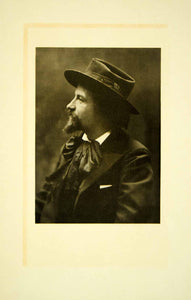 1908 Print Gustave Charpentier Portrait Opera Music Composer Edwardian XMG3
