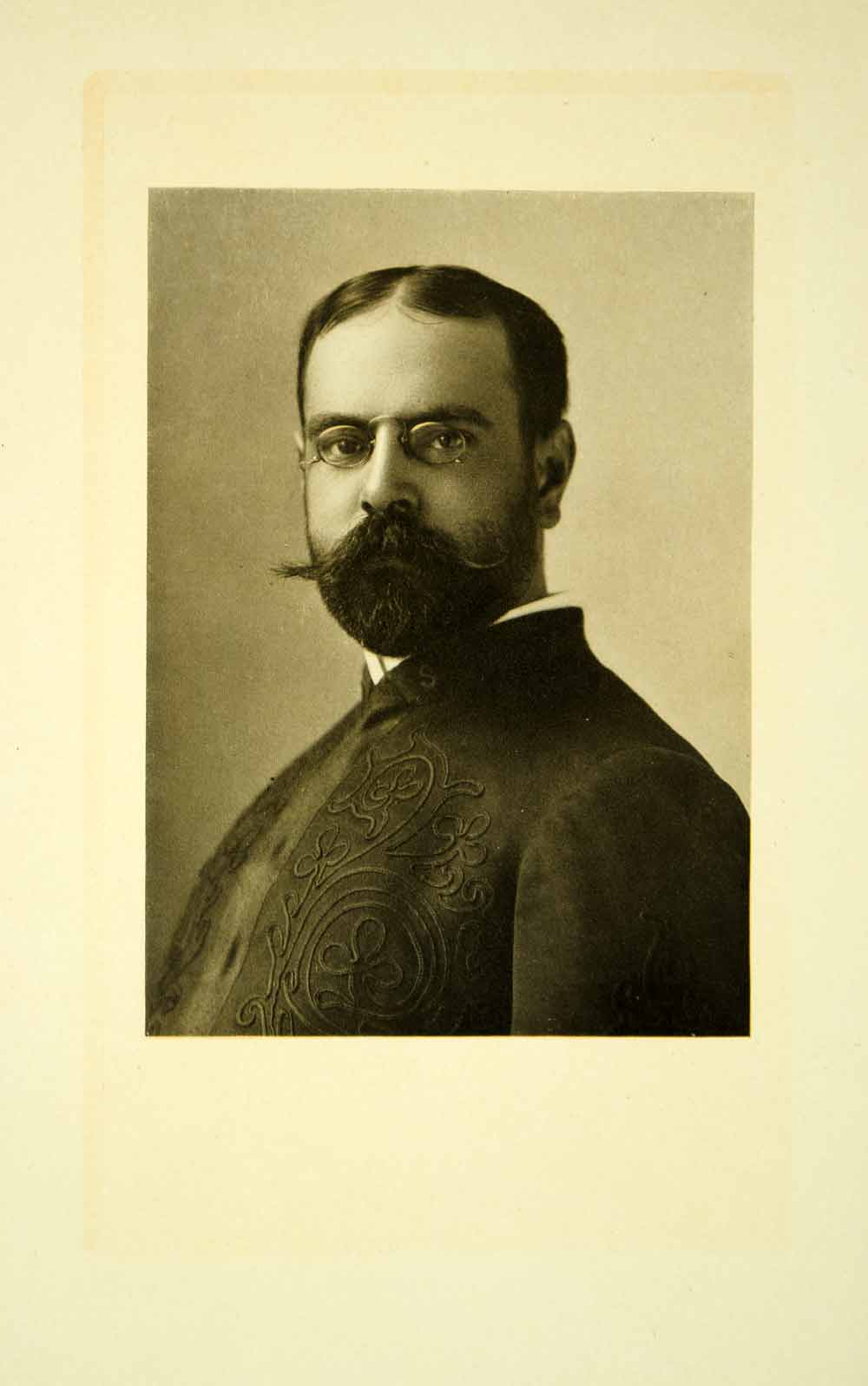 1908 Print John Philip Sousa Portrait Romantic Music Composer Military XMG3