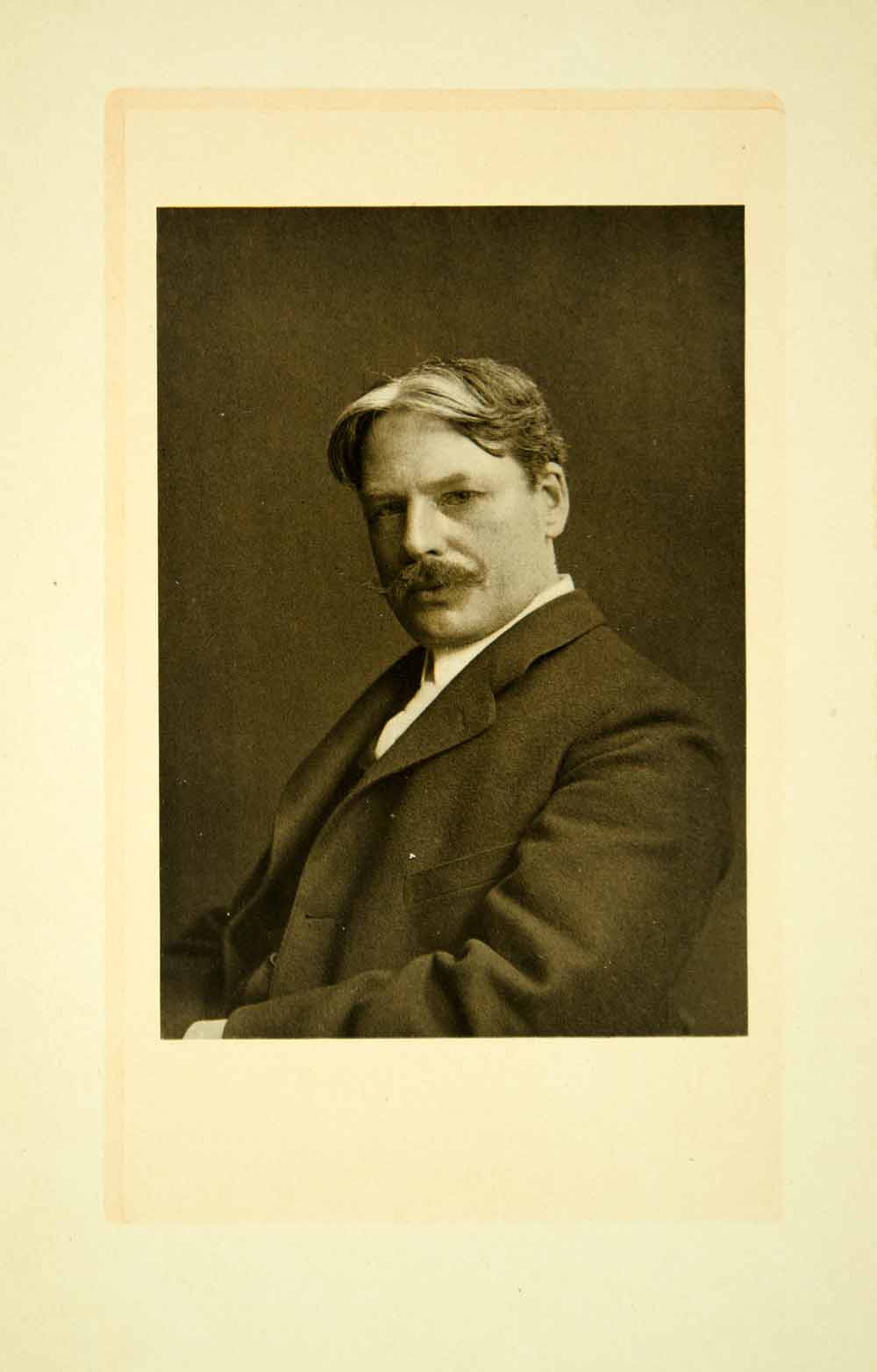 1908 Print Edward Alexander MacDowell Portrait Romantic Music Composer XMG3