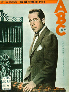 1949 Cover Humphrey Deforest Bogart ABC Dutch Actor Celebrity Hollywood YABC1
