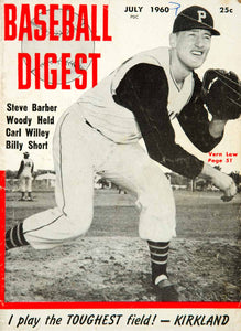 1960 Cover Baseball Digest Vern Law Pittsburgh Pirates Pitcher Major League YBD1