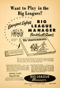 1960 Ad Arrowhead Trading Post 232 N Central Ave Duluth MN Big League YBD1