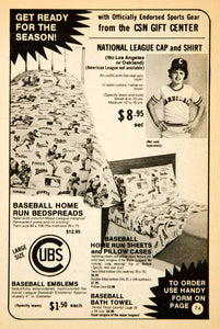 1975 Ad MLB Baseball Team Home Run Bedspread Sheet Pillow Case Bath Towel YBD1