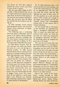 1976 Article MLB Baseball Sports Memorabilia Curse Chicago White Sox Wilbur YBD1