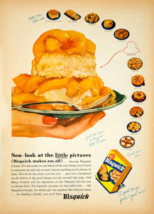 1953 Ad Bisquick Baking Mix Betty Crocker Food Nut Bread Muffin Pancakes YBL1